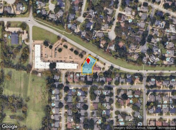  1105 Cheek Sparger Rd, Colleyville, TX Parcel Map