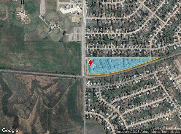  610 Sw 52Nd St, Lawton, OK Parcel Map