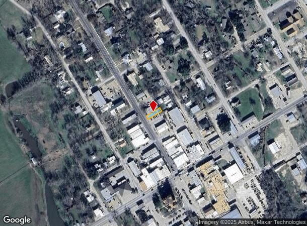 207 N Main, Meridian, TX Parcel Map