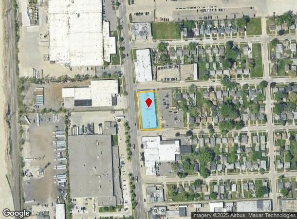 23250 Sherwood Ave, Warren, MI Parcel Map