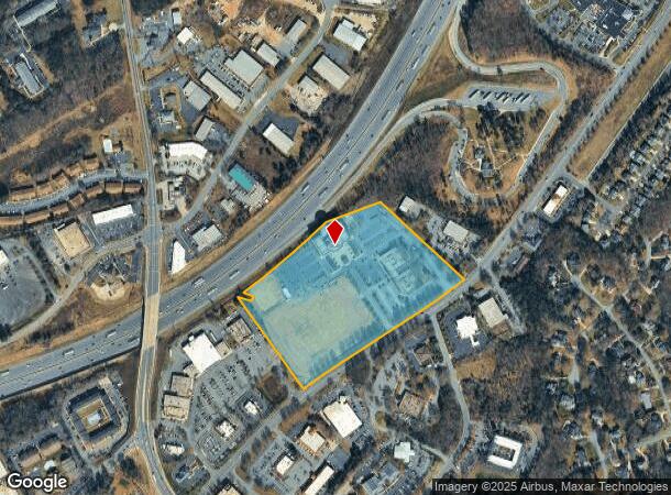 1000 Progress Pl, Concord, NC Parcel Map