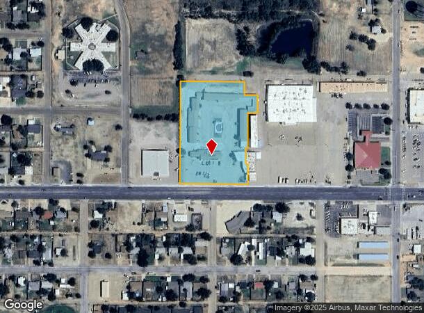  1303 Tahoka Rd, Brownfield, TX Parcel Map