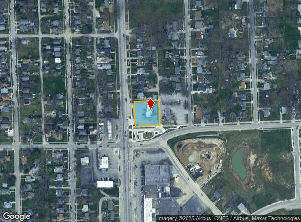  4215 S Anthony Blvd, Fort Wayne, IN Parcel Map