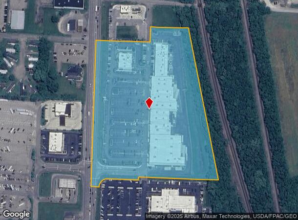  1251 N Bridge St, Chillicothe, OH Parcel Map