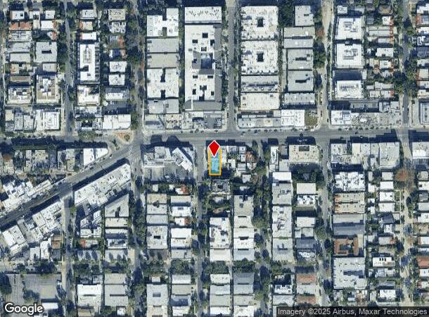  8350 Melrose Ave, West Hollywood, CA Parcel Map