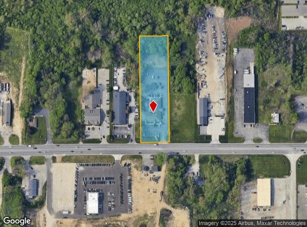  1408 W Hill Rd, Flint, MI Parcel Map