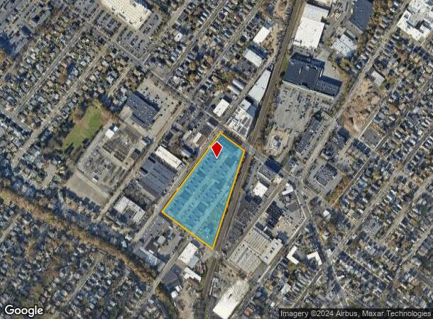  10 Oak St, East Rutherford, NJ Parcel Map