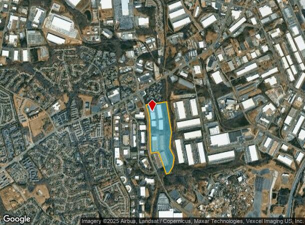  13315 Carowinds Blvd, Charlotte, NC Parcel Map