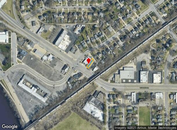  1209 Mishawaka Ave, South Bend, IN Parcel Map