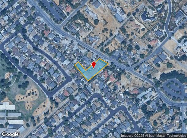  1355 Clayton Rd, San Jose, CA Parcel Map