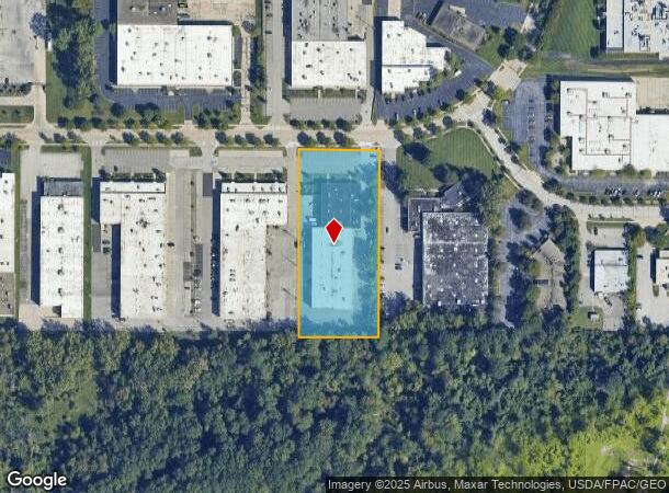 23632 Mercantile Rd, Beachwood, OH Parcel Map