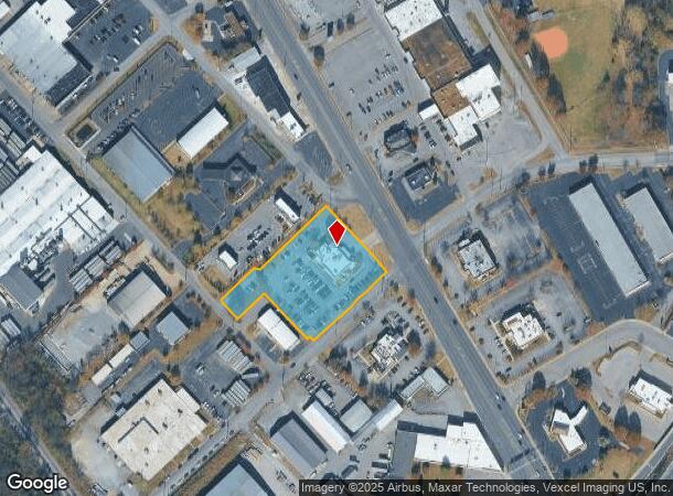  801 Nw Broad St, Murfreesboro, TN Parcel Map