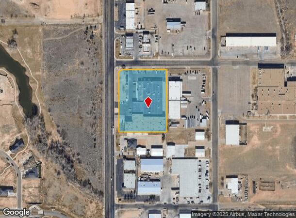  1050 N Western St, Amarillo, TX Parcel Map