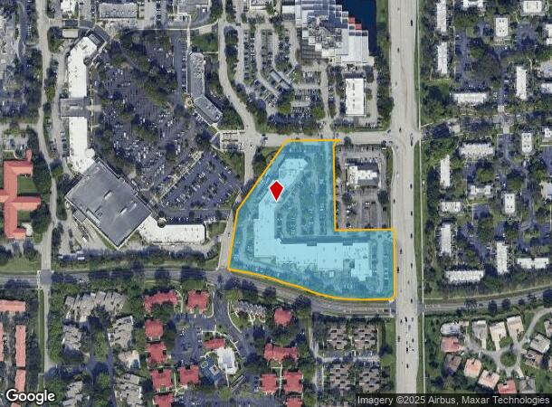 22191 Powerline Rd, Boca Raton, FL Parcel Map