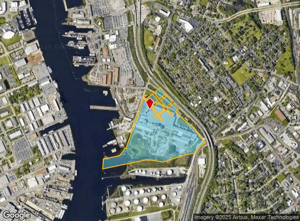  1424 S Main St, Norfolk, VA Parcel Map