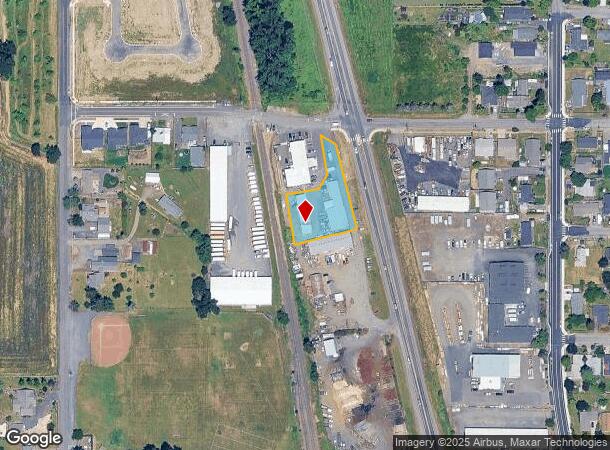 1401 N 1St St, Silverton, OR Parcel Map
