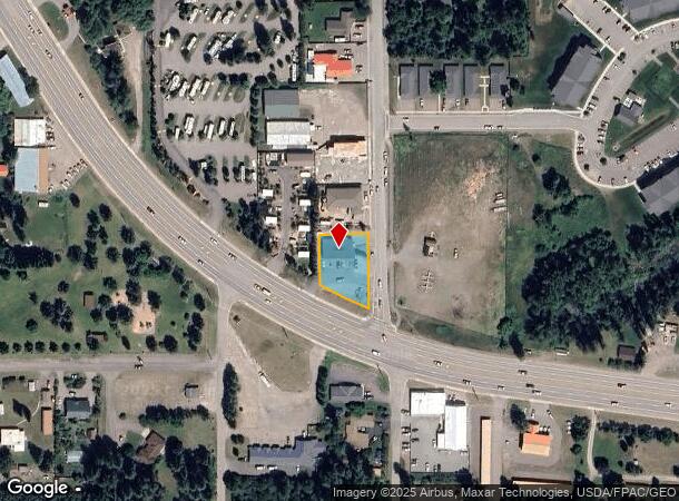 205 Us Highway 2 E, Columbia Falls, MT Parcel Map