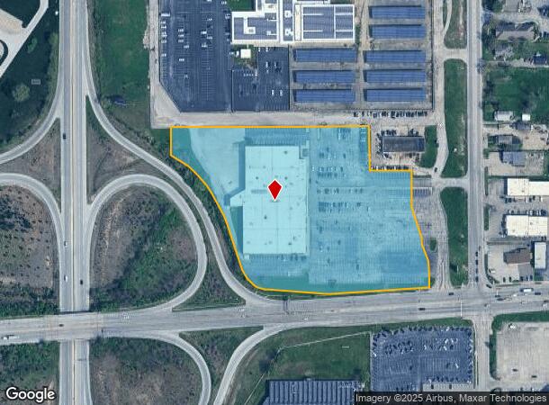 7140 E Washington St, Indianapolis, IN Parcel Map