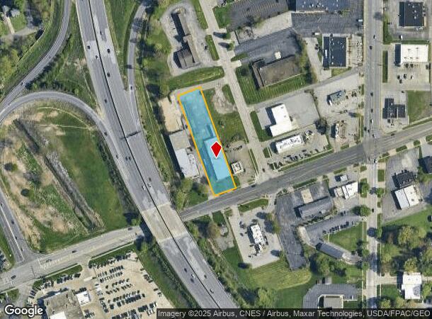  1401 Vernon Odom Blvd, Akron, OH Parcel Map