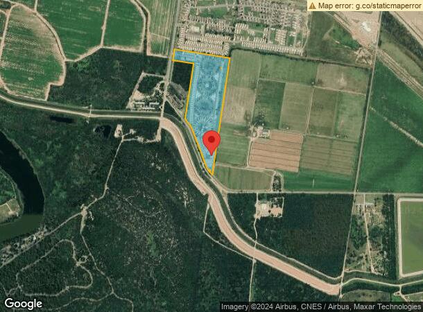  2500 S Bentsen Palm Dr, Palmview, TX Parcel Map