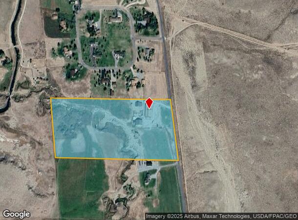  89 Diamond Basin Rd, Cody, WY Parcel Map