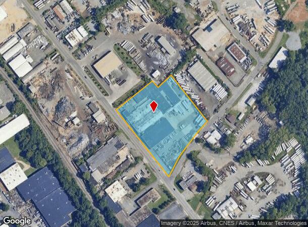  332 Atando Ave, Charlotte, NC Parcel Map