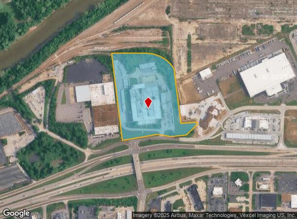 1201 N Highway Dr, Fenton, MO Parcel Map