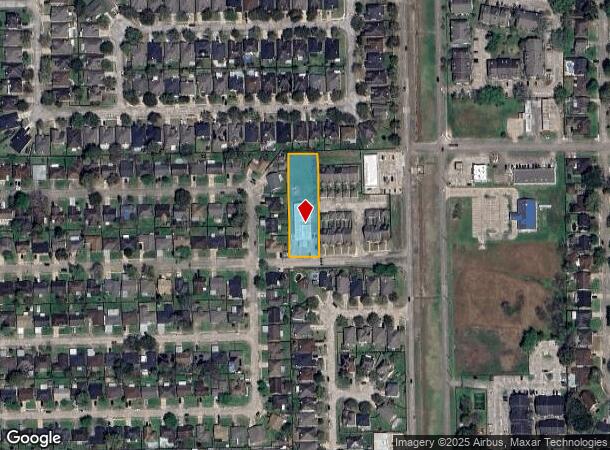  1803 Kenwick Pl, Pasadena, TX Parcel Map