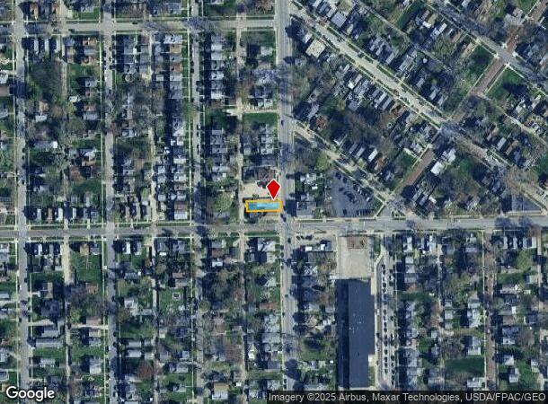  764 Oak St, Toledo, OH Parcel Map