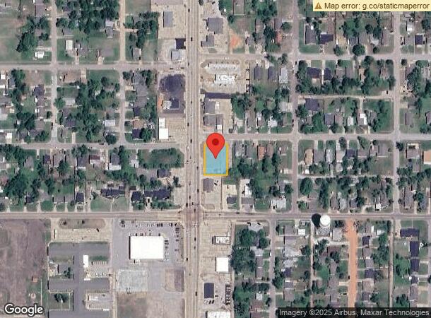  2033 N Kickapoo Ave, Shawnee, OK Parcel Map