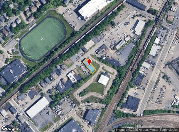  27 Canterbury St, Worcester, MA Parcel Map