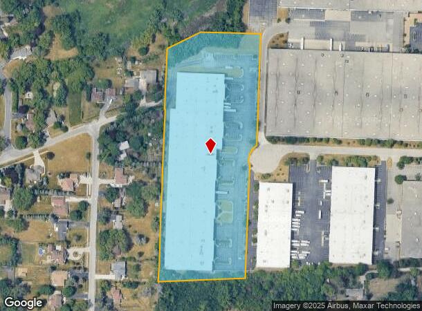  1000 Stevenson Ct, Roselle, IL Parcel Map