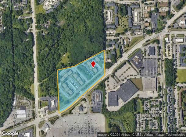  7100 E Parkcrest, Westland, MI Parcel Map