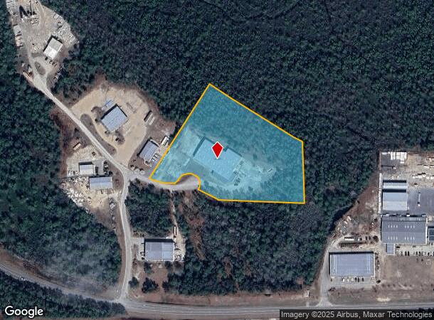  4950 Industrial Dr, Shallotte, NC Parcel Map