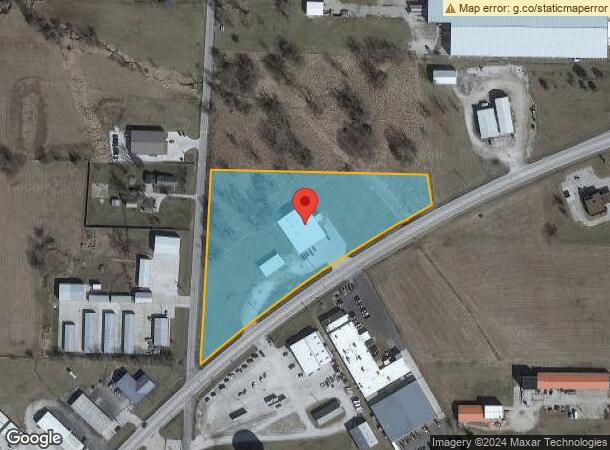  807 W Highway 24, Moberly, MO Parcel Map