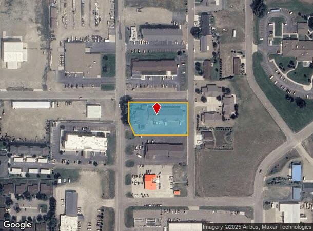  1918 N Merrill Ave, Glendive, MT Parcel Map