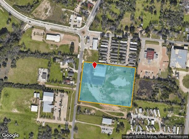 1601 Groesbeck St, Bryan, TX Parcel Map