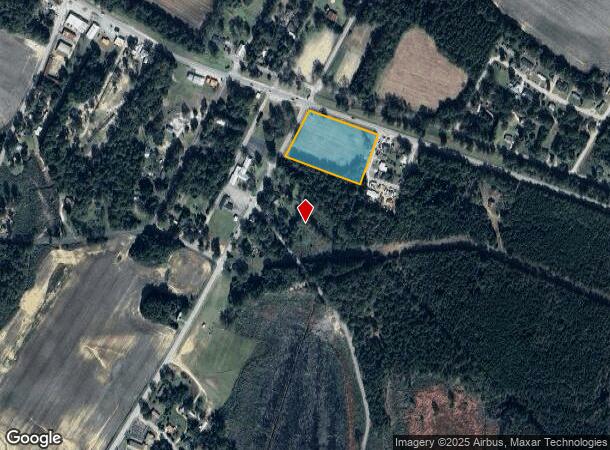  7466 Bay St, Williston, SC Parcel Map