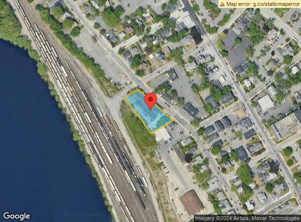  180 Franklin St, Framingham, MA Parcel Map