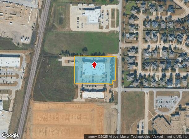 861 N Coleman St, Prosper, TX Parcel Map