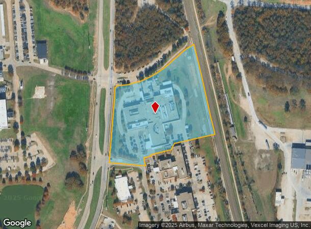  2801 S Mayhill Rd, Denton, TX Parcel Map