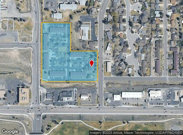 4700 Mountain Rd, Cheyenne, WY Parcel Map