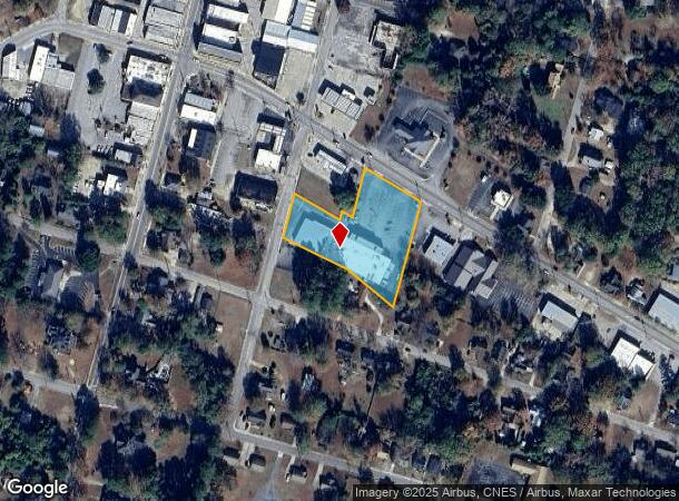  210 W E-Fourth St, Red Springs, NC Parcel Map