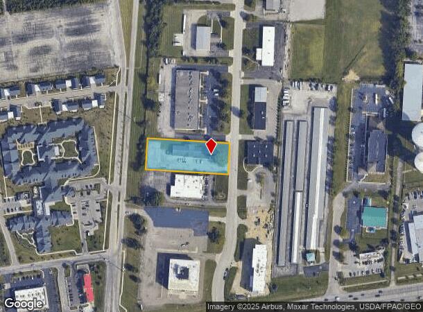 111 Outerbelt St, Columbus, OH Parcel Map