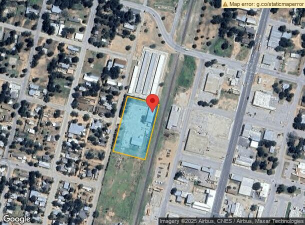  210 N Cherry St, Pearsall, TX Parcel Map