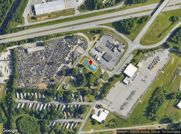  5726 Artisan Ave, High Point, NC Parcel Map