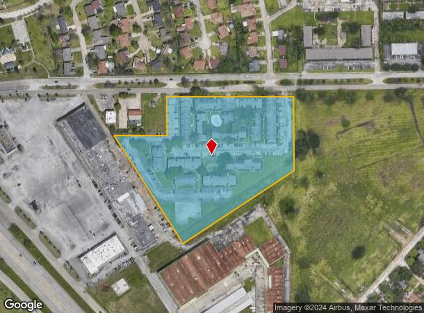  4219 W Baker Rd, Baytown, TX Parcel Map