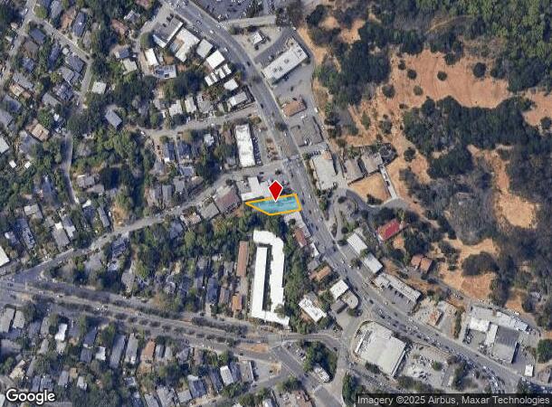  761 Sir Francis Drake Blvd, San Anselmo, CA Parcel Map