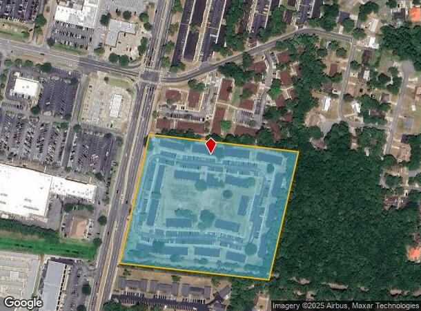 5700 Altama Ave, Brunswick, GA Parcel Map