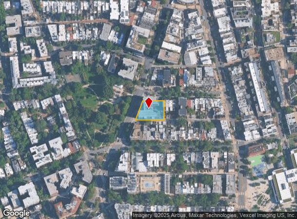  1868 Columbia Rd Nw, Washington, DC Parcel Map